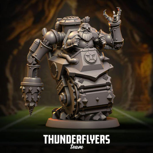 Thunder Roller 2 by Punga Miniatures - Wargame Scale 3D Printed Miniature