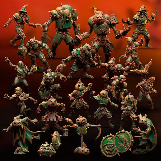 Harvest Horrors by Punga Miniatures - Wargame Scale 3D Printed Miniature - Complete Set