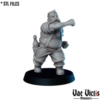 Bar Brawl, Adventurers and Mercenaries by Vae Victis, perfect for Fantasy Wargames and Tabletop RPGs