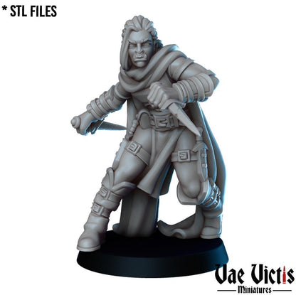 The Thieves Guild, Adventurers and Mercenaries by Vae Victis, perfect for Fantasy Wargames and Tabletop RPGs