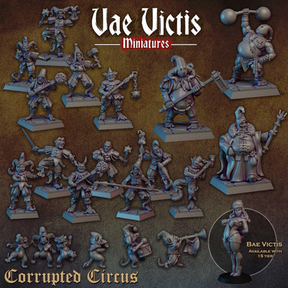 Corrupted Circus Miniatures, Vae Victis, Fantasy Tabletop Wargames