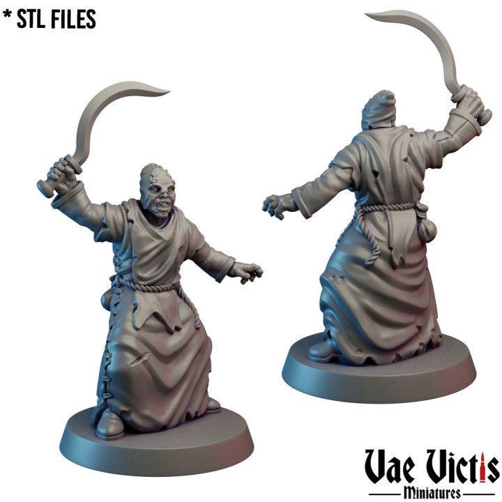 Possessed Cultist Warband, Vae Victis Miniatures, Fantasy Wargames