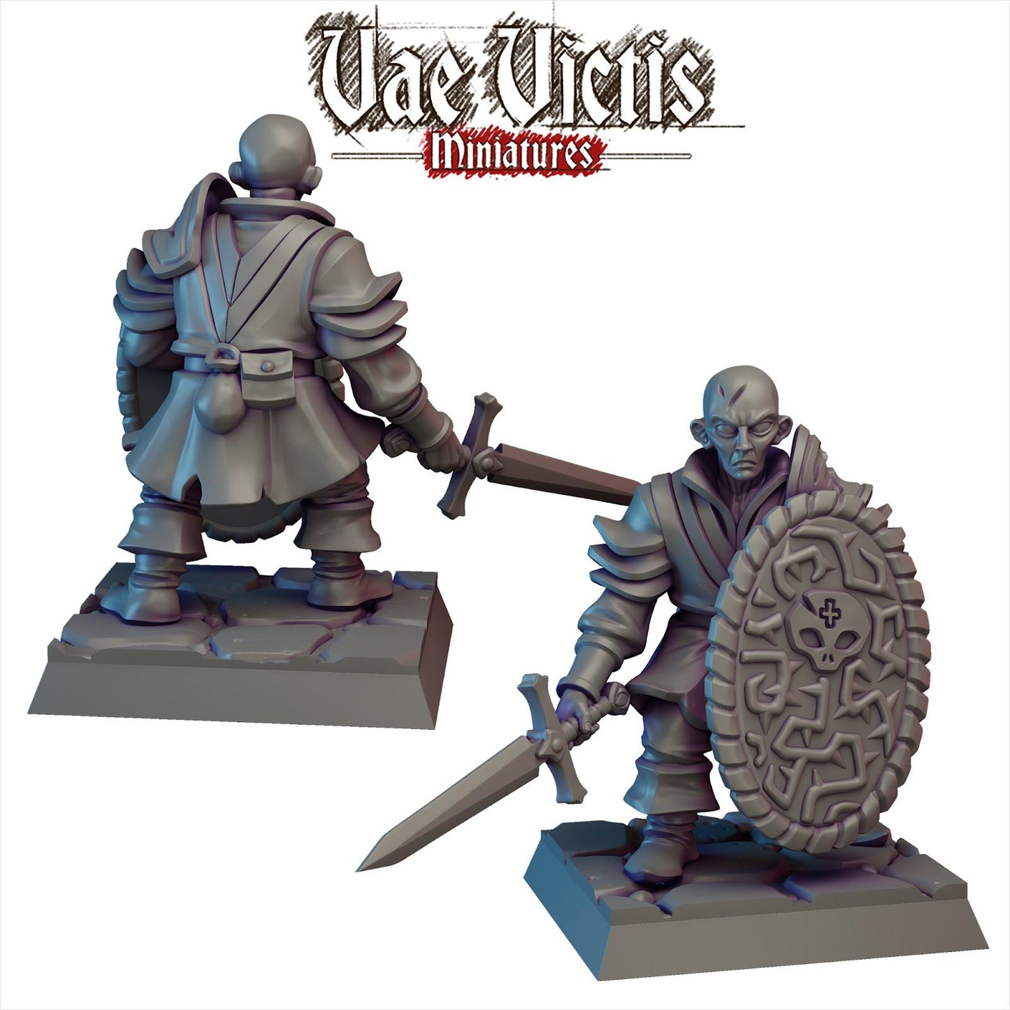 Modular Mercenary River Patrol Miniatures, Bits and Weapon Conversions Fantasy by Vae Victis, perfect for Fantasy tabletop Wargames
