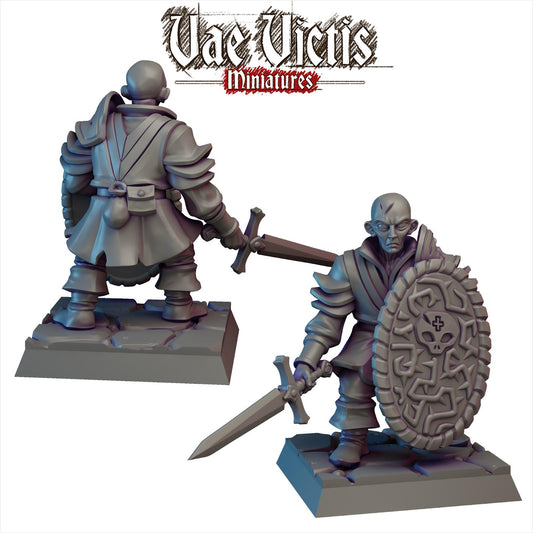 Modular Mercenary River Patrol Miniatures, Bits and Weapon Conversions Fantasy by Vae Victis, perfect for Fantasy tabletop Wargames
