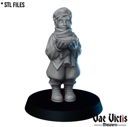 The Orphanage, Adventurers, Civilians and Mercenaries by Vae Victis, perfect for Fantasy Wargames and Tabletop RPGs