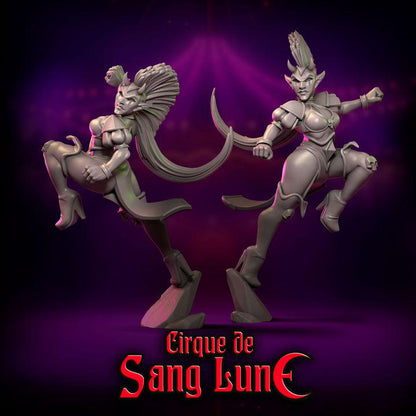 Cirque de Sang Lune by Punga Miniatures - Wargame Scale 3D Printed Miniature - Part 2