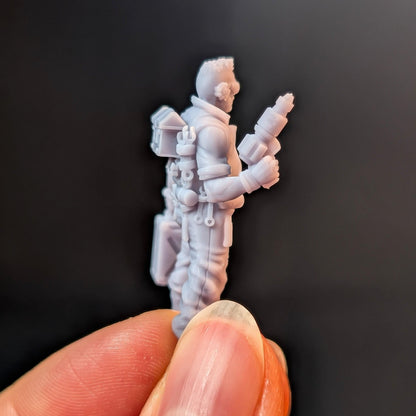 Marek the Mechanic, Sci-Fi Grimdark Civilians by STATIONFORGE, Hive City Skirmish
