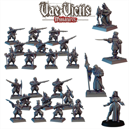 Fantasy Cossacks Vol.2, Fantasy Wargame Miniatures by Vae Victis, perfect for Fantasy Wargames and Tabletop RPGs