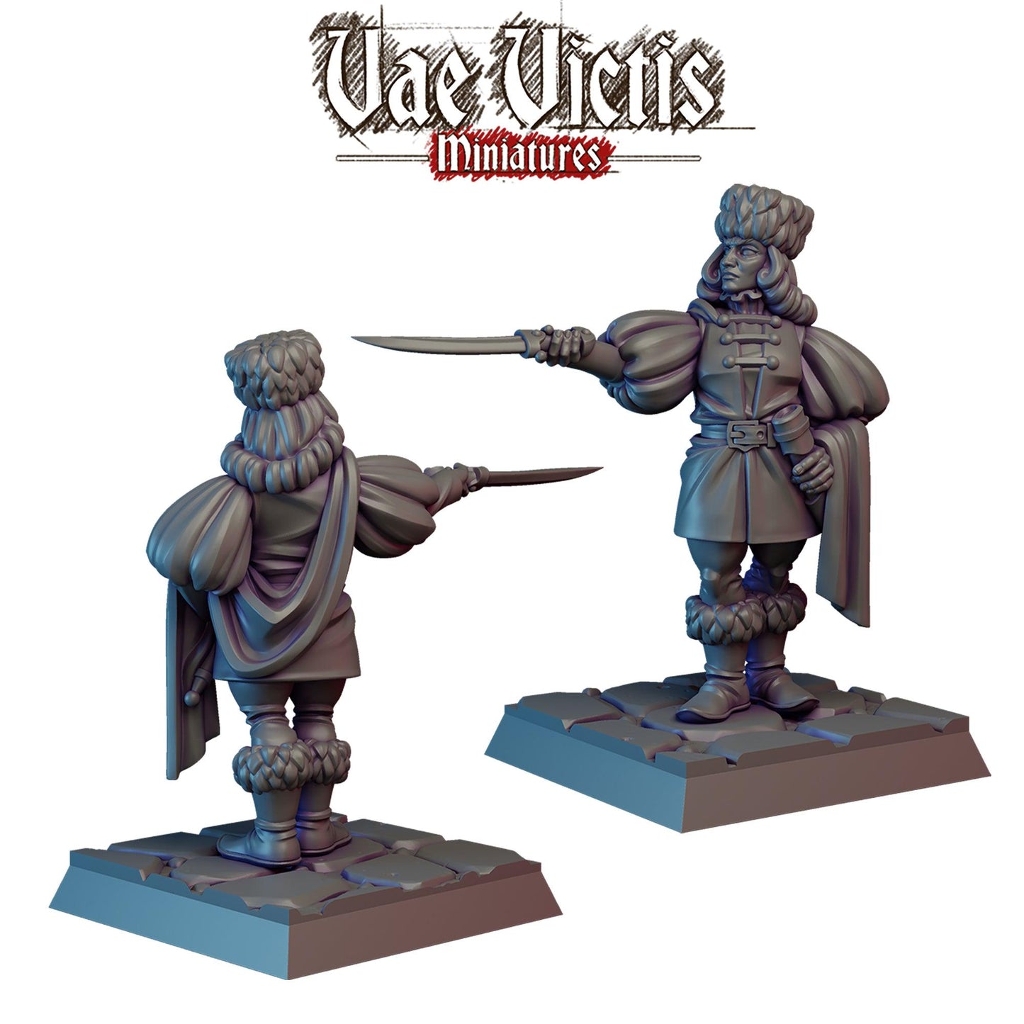 Fantasy Cossacks Vol.2, Fantasy Wargame Miniatures by Vae Victis, perfect for Fantasy Wargames and Tabletop RPGs