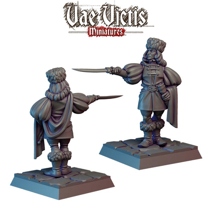 Fantasy Cossacks Vol.2, Fantasy Wargame Miniatures by Vae Victis, perfect for Fantasy Wargames and Tabletop RPGs