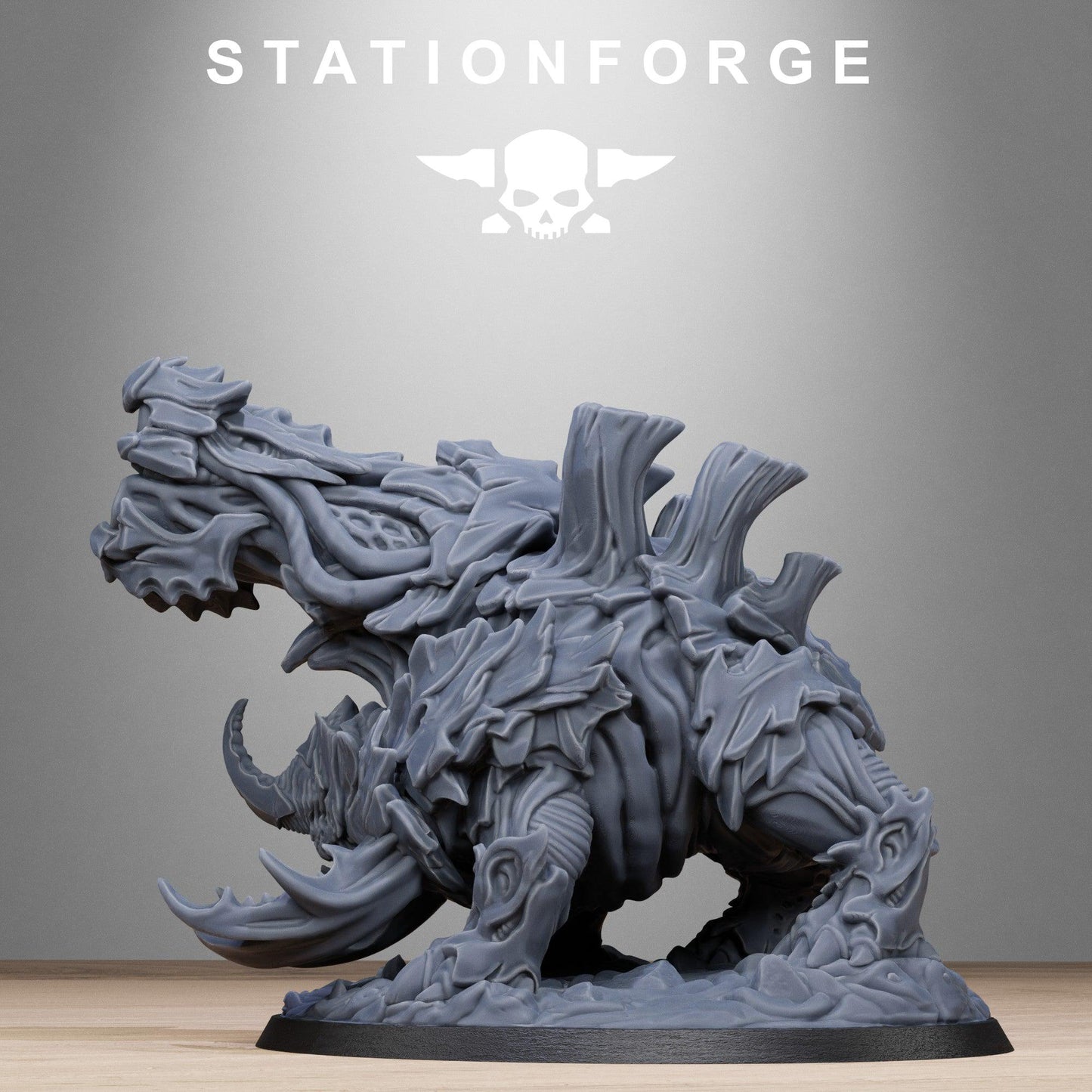 Xenarid Klaurax, Sci-Fi Bug Alien Miniatures by STATIONFORGE, Grimdark Wargames Proxy