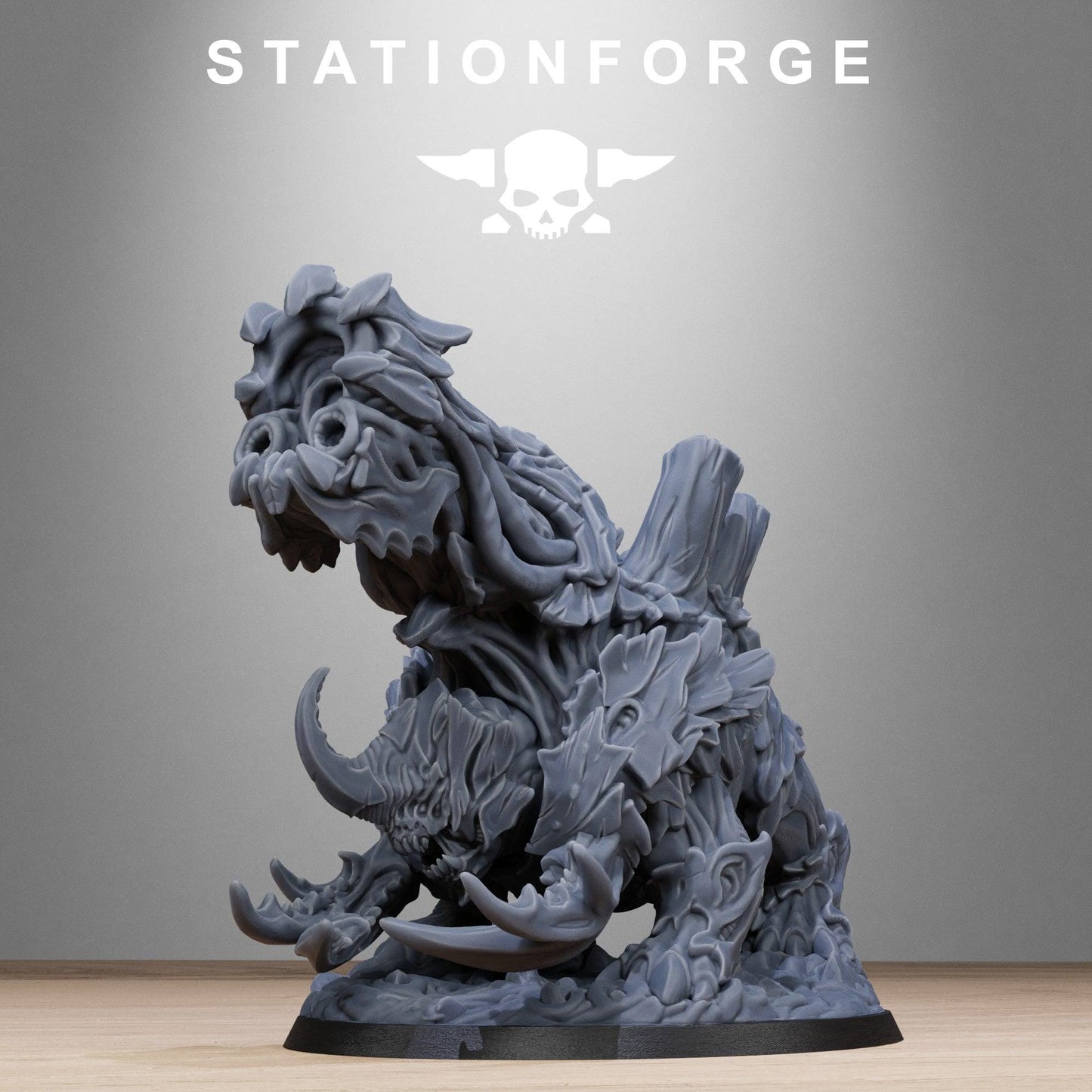 Xenarid Klaurax, Sci-Fi Bug Alien Miniatures by STATIONFORGE, Grimdark Wargames Proxy