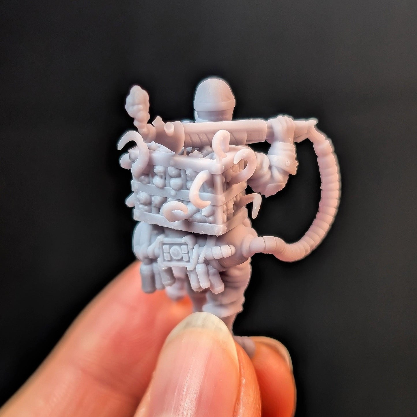 Spore Control Worker, Sci-Fi Grimdark Civilians by STATIONFORGE, Hive City Skirmish