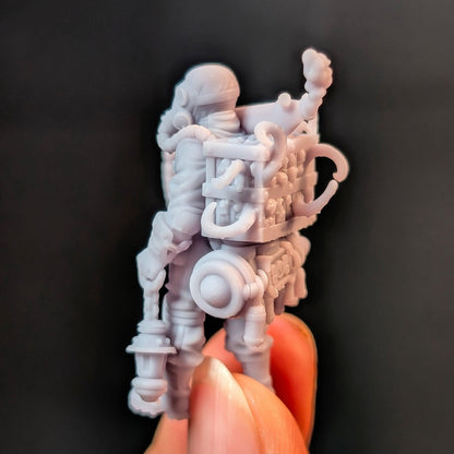 Spore Control Worker, Sci-Fi Grimdark Civilians by STATIONFORGE, Hive City Skirmish