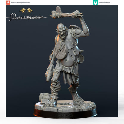 Grimdark Giant, Modular Sci-Fi Miniatures by Magori, Grimdark Wargames Proxy