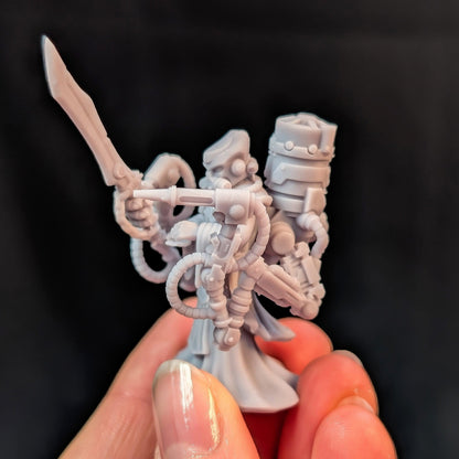 Hydro Guild, Sci-Fi Grimdark Civilians by Print Minis, Hive City Skirmish