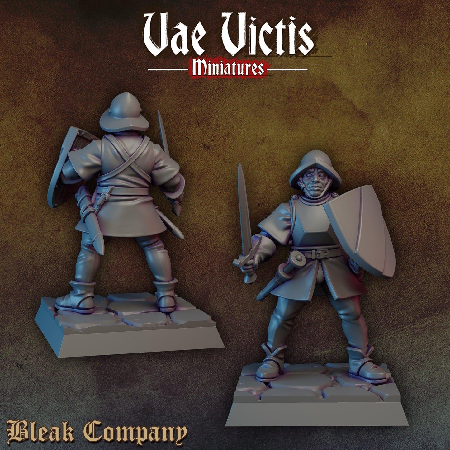 Bleak Company, Fantasy Wargame Miniatures by Vae Victis, perfect for Fantasy Wargames and Tabletop RPGs