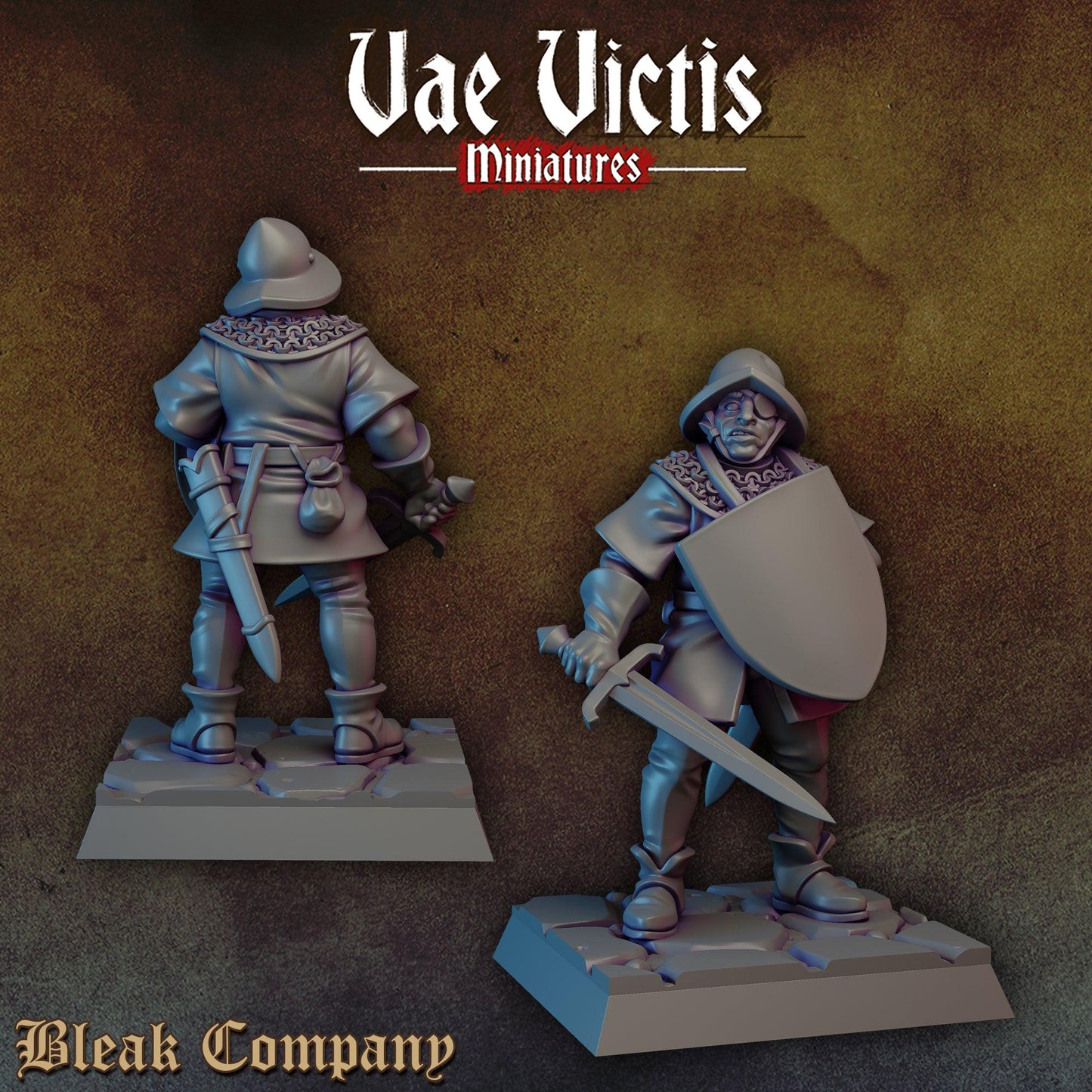 Bleak Company, Fantasy Wargame Miniatures by Vae Victis, perfect for Fantasy Wargames and Tabletop RPGs