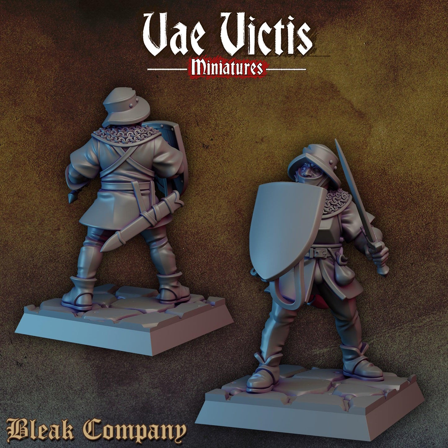 Bleak Company, Fantasy Wargame Miniatures by Vae Victis, perfect for Fantasy Wargames and Tabletop RPGs