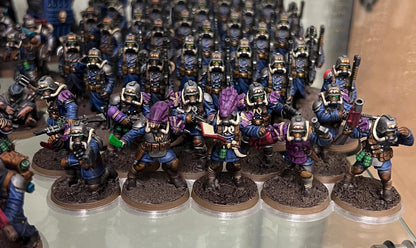 GrimGuard Xenarid Hunters, Death Korps Proxy, Sci-Fi Wargames Miniatures by STATIONFORGE