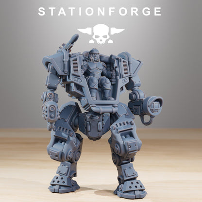 Vaskar Warmech, Death Korps Proxy, Sci-Fi Wargames Miniatures by STATIONFORGE