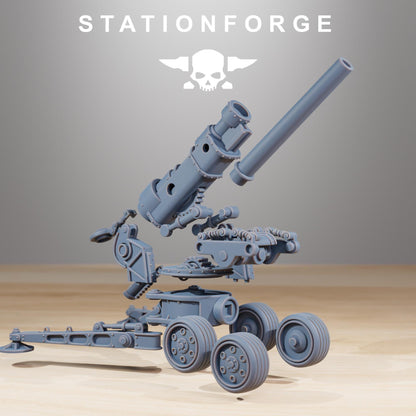 Sci-Fi Heavy Artillery, Modular Miniature, GrimGuard by STATIONFORGE