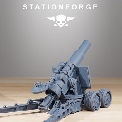 Sci-Fi Heavy Artillery, Modular Miniature, GrimGuard by STATIONFORGE