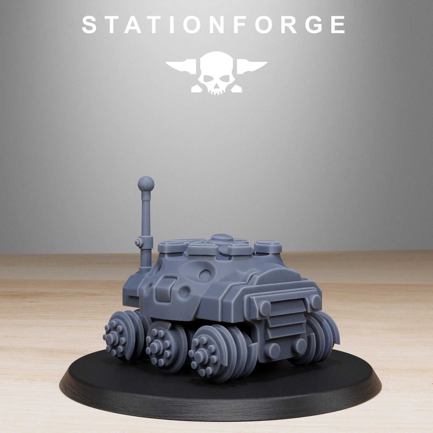 GrimGuard Bombardiers, Death Korps Proxy, Sci-Fi Wargames Miniatures by STATIONFORGE