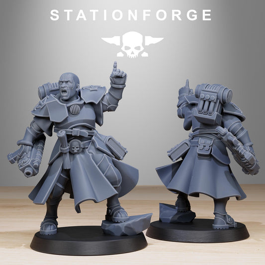 Vodalites Brotherhood Modular Set Miniatures by STATIONFORGE, Misters of Battle infantry regiment