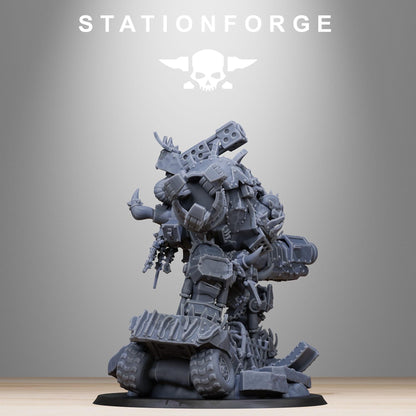 Orkaz Grand Nutta 2.0, Sci-Fi Ork Miniature by STATIONFORGE