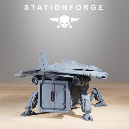Scavenger Cutlass, Space Techno-bots, modular Sci-Fi warriors by STATIONFORGE, Sci-Fi Wargames Cyber-themed Grimdark miniatures