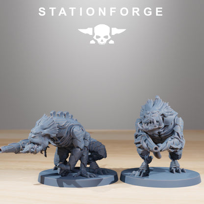 Xenarid Infantry - Xenarid Alien Bugs -  Sci-Fi Grimdark Bug aliens by STATIONFORGE