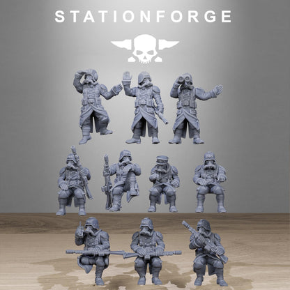 Grimguard Vulture Plane, Sci-Fi Wargames, Resin Miniature by STATIONFORGE