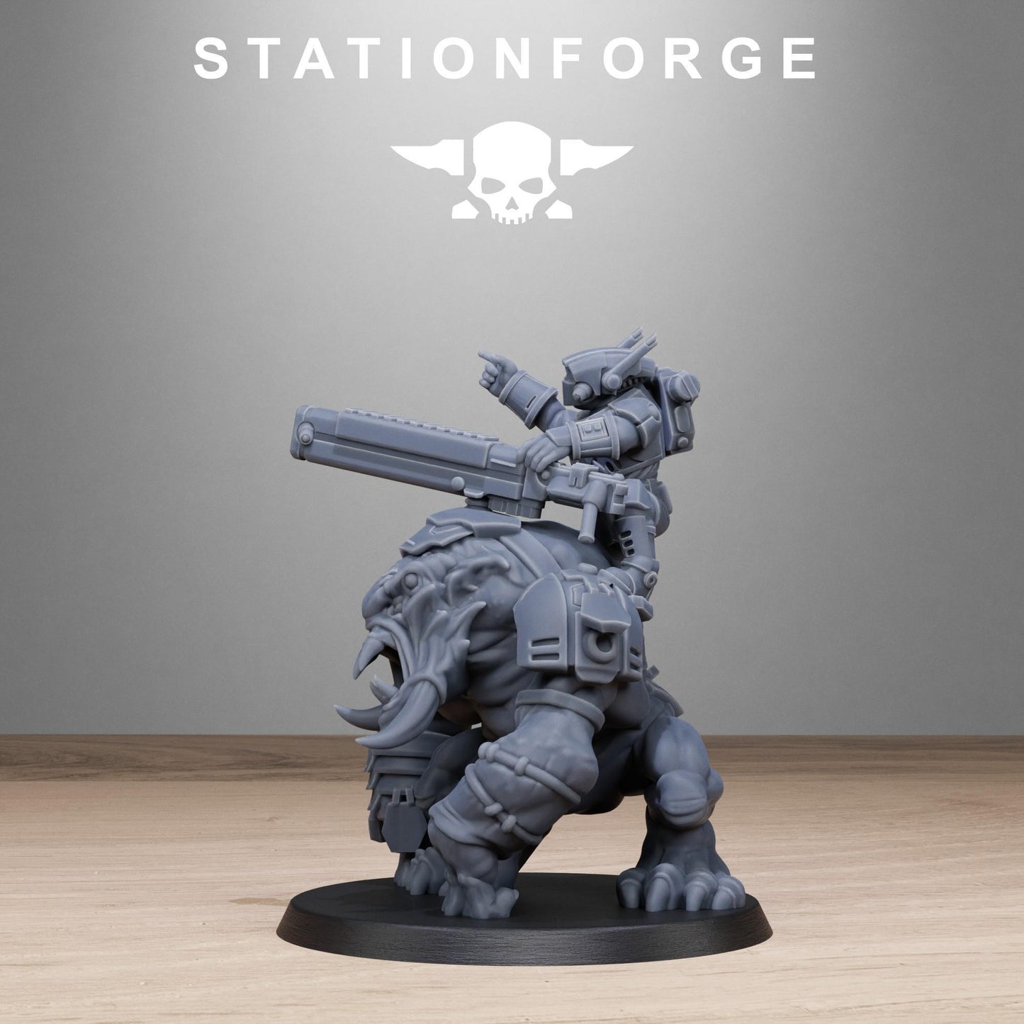 Tarion Beasts, Communitarian Alien Infantry, Sci-Fi Wargames Miniatures by STATIONFORGE