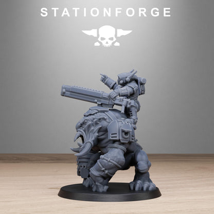 Tarion Beasts, Communitarian Alien Infantry, Sci-Fi Wargames Miniatures by STATIONFORGE