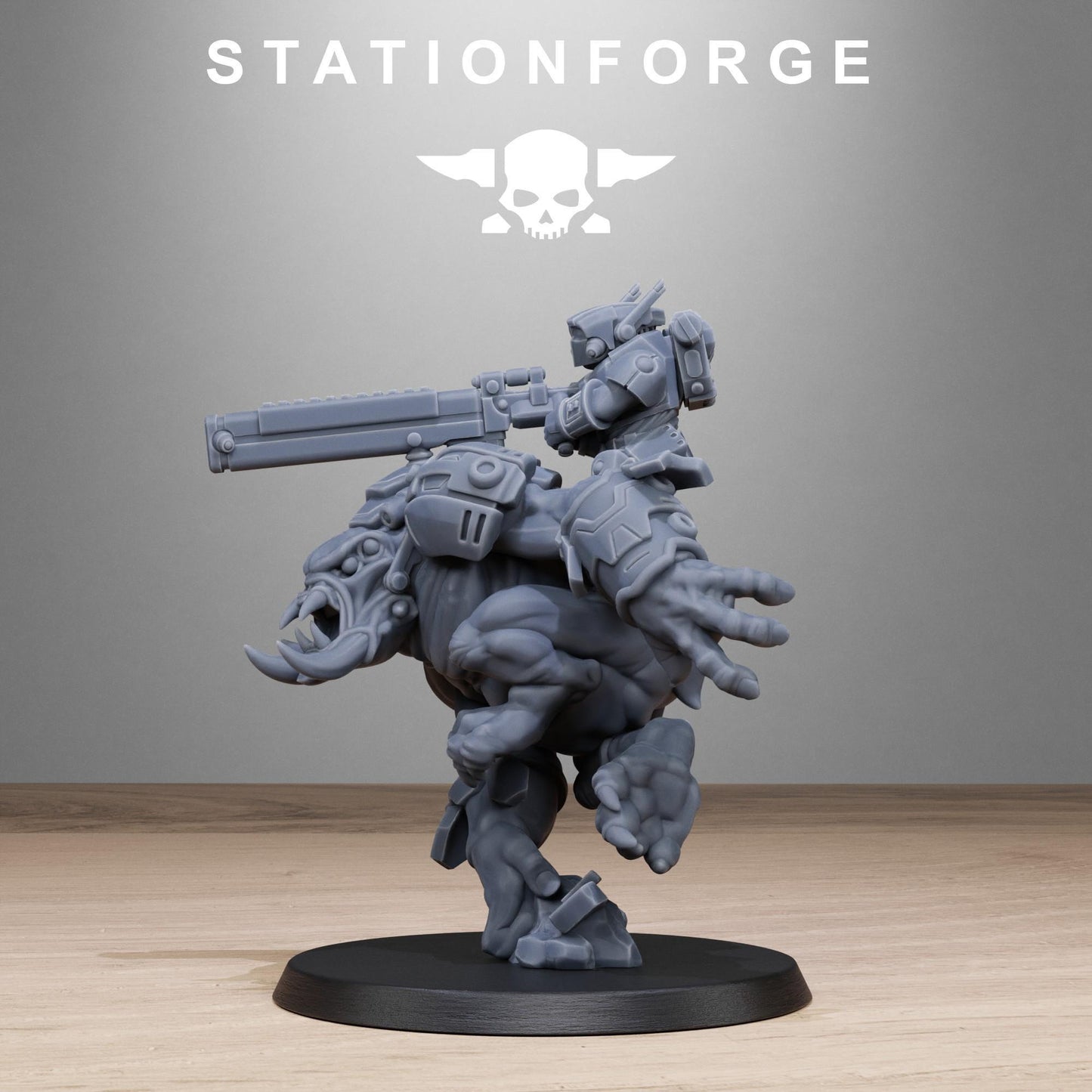 Tarion Beasts, Communitarian Alien Infantry, Sci-Fi Wargames Miniatures by STATIONFORGE
