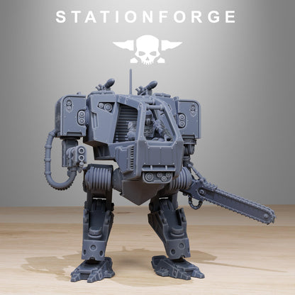 Vaskar Walker, Death Korps Proxy, Sci-Fi Wargames Miniatures by STATIONFORGE