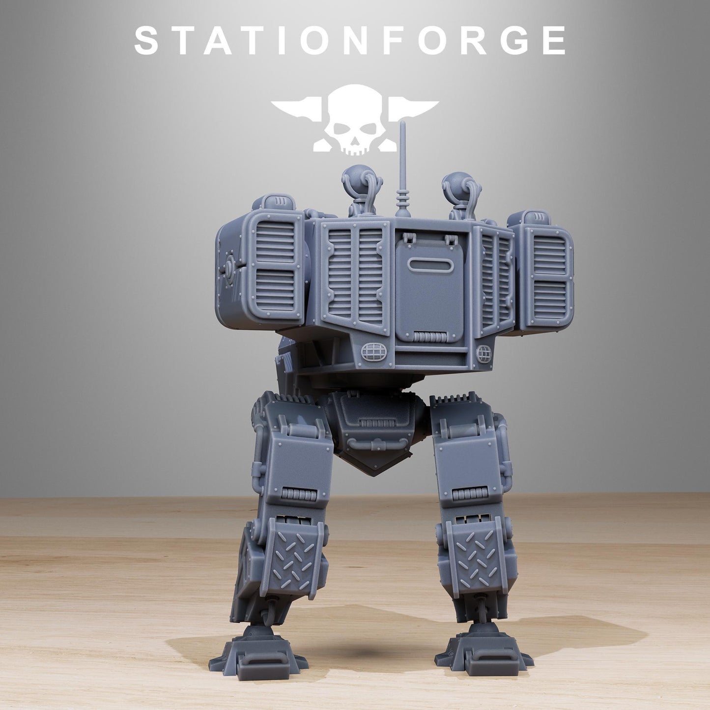 Vaskar Walker, Death Korps Proxy, Sci-Fi Wargames Miniatures by STATIONFORGE