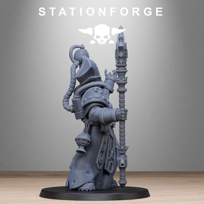 Vodalites Priest Modular Set Miniatures by STATIONFORGE,  Imperial guard infantry regiment