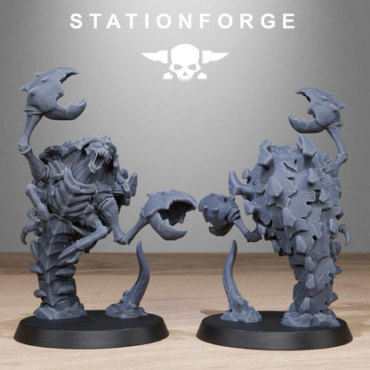 Xenarid Crawlers - Xenarid Alien Bugs -  Sci-Fi Grimdark Bug aliens by STATIONFORGE