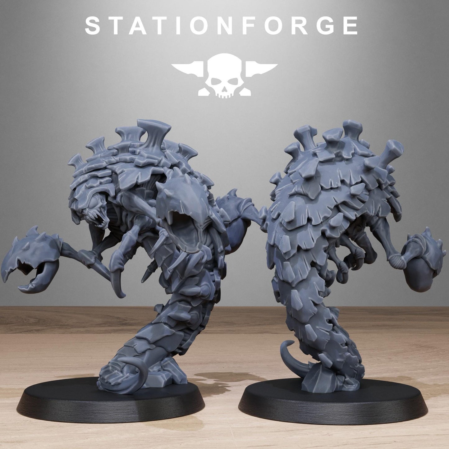 Xenarid Crawlers - Xenarid Alien Bugs -  Sci-Fi Grimdark Bug aliens by STATIONFORGE
