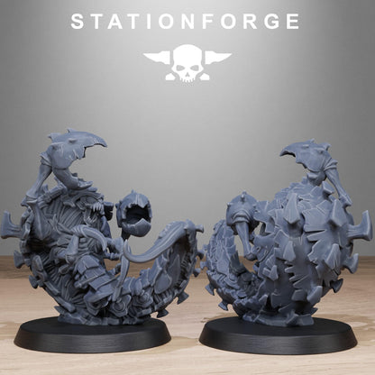 Xenarid Crawlers - Xenarid Alien Bugs -  Sci-Fi Grimdark Bug aliens by STATIONFORGE