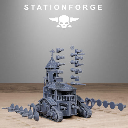 STATIONFORGE Vodalites Heavy Tank, Imperial Inquisition, Resin Miniature