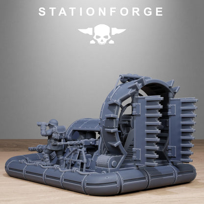FreeGuard Hovercraft, Modular Sci-Fi Wargame Transport by STATIONFORGE