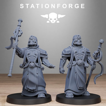 Scavenger Lectern Walker, STATIONFORGE Sci-Fi Grimdark Miniatures