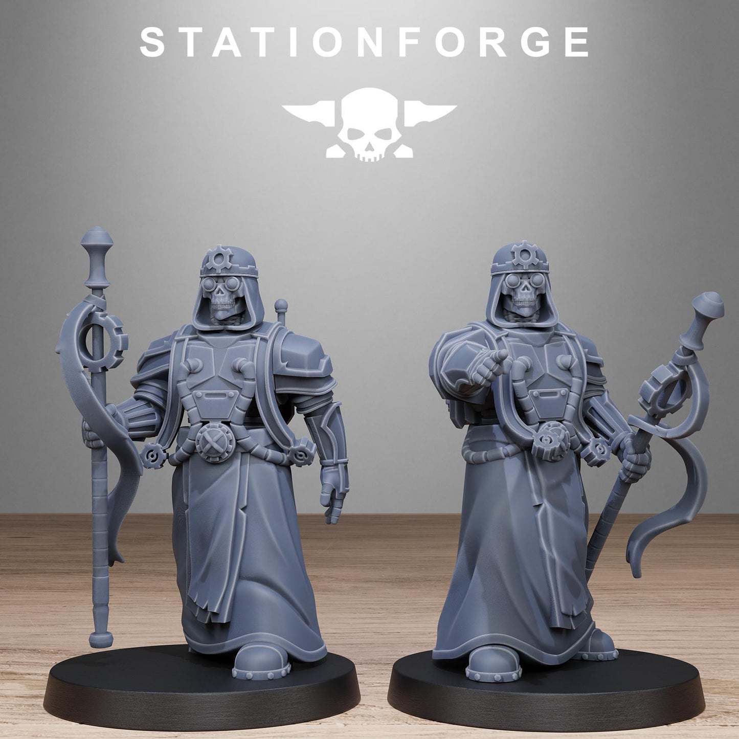 Scavenger Lectern Walker, STATIONFORGE Sci-Fi Grimdark Miniatures