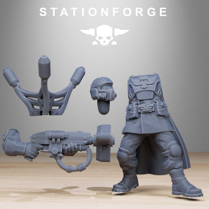 Vaskar Hunters, Death Korps Proxy, Sci-Fi Wargames Miniatures by STATIONFORGE