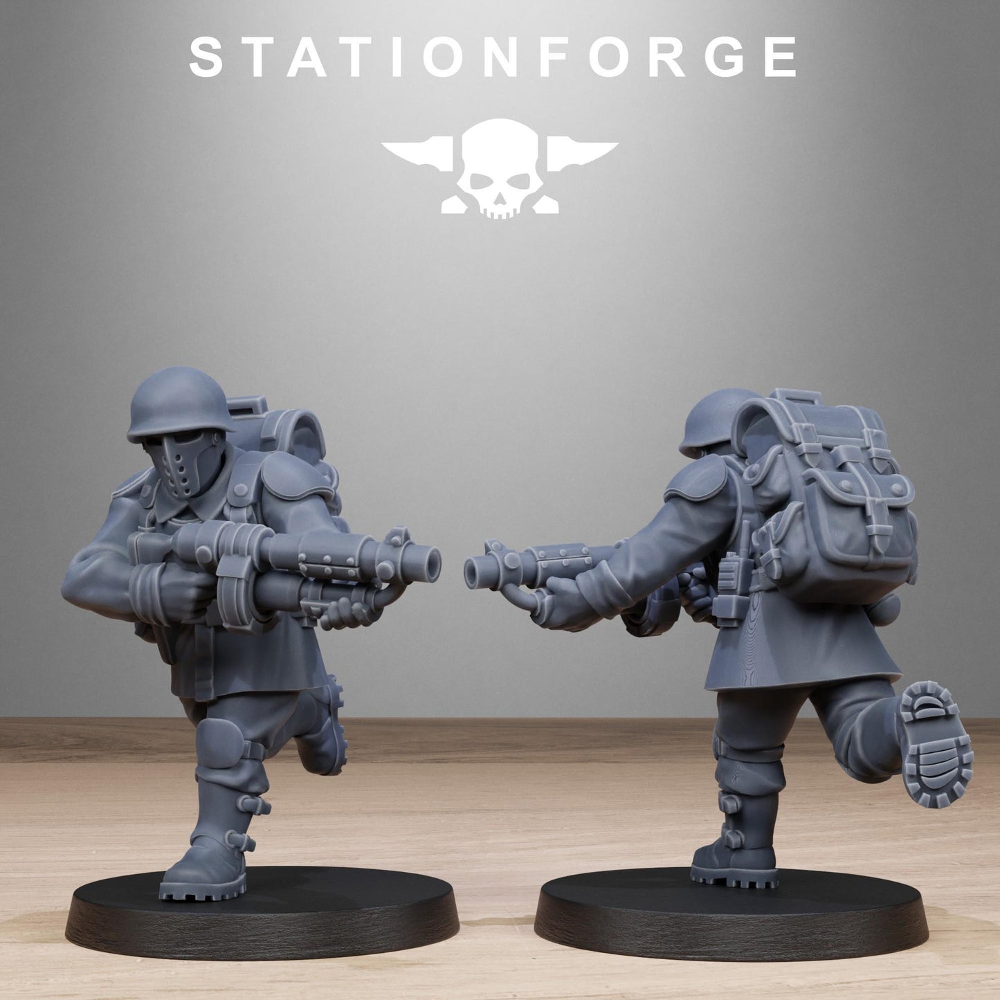 FreeGuard Builder Kit, Imperial Guard Proxy, Sci-Fi Wargames Miniatures by STATIONFORGE