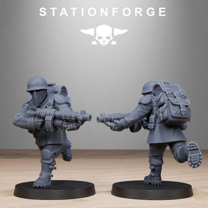 FreeGuard Builder Kit, Imperial Guard Proxy, Sci-Fi Wargames Miniatures by STATIONFORGE