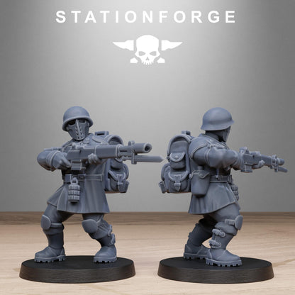 FreeGuard Builder Kit, Imperial Guard Proxy, Sci-Fi Wargames Miniatures by STATIONFORGE